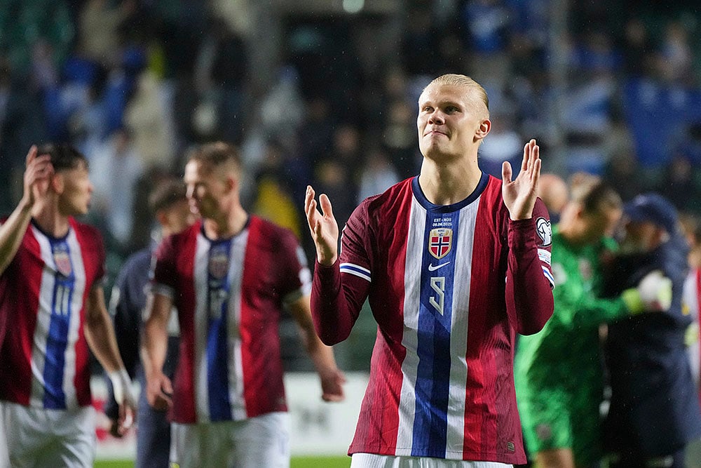 | Photo: AP/Sergei Grits : FIFA World Cup 2026 European Qualifiers: Estonia vs Norway