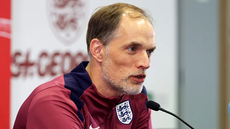 Thomas Tuchel speaking