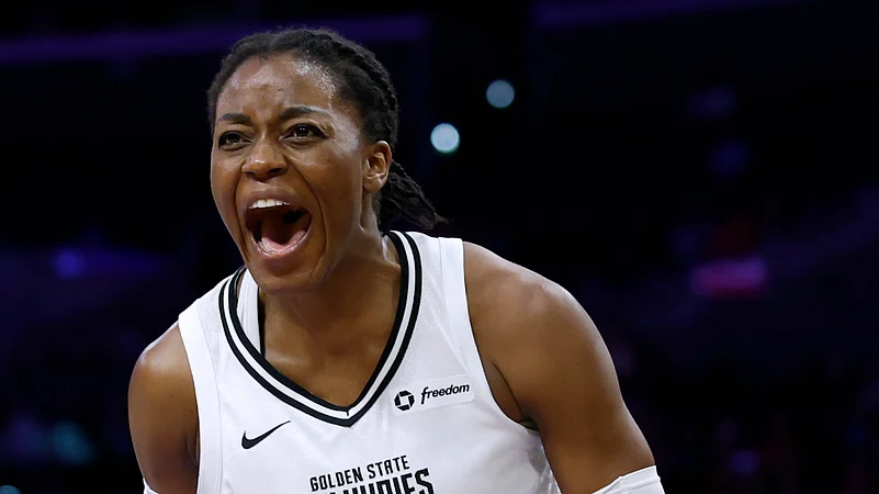 Golden State Valkyries center Temi Fagbenle