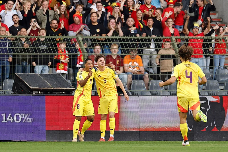 FIFA World Cup 2026 European qualifiers group J soccer match Belgium vs Wales: Youri Tielemans