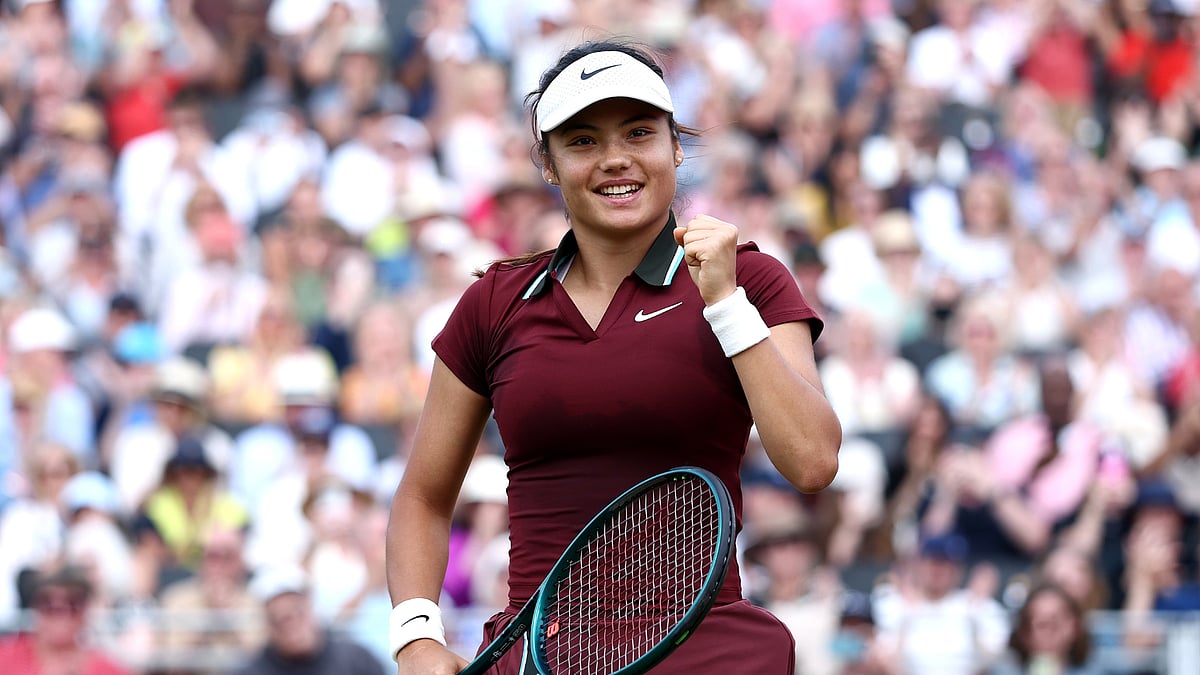 Emma Raducanu at the Queen's Club