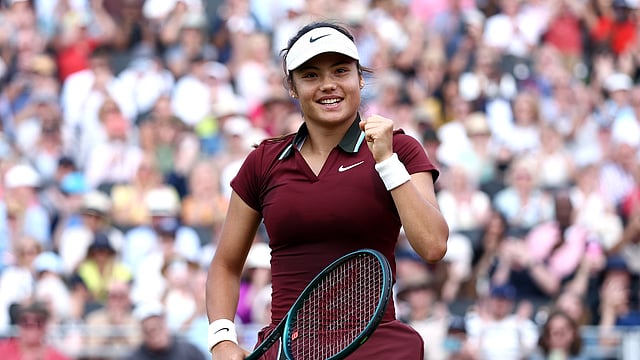 Queen's Club Championship: Emma Raducanu Overcomes Nerves To Reach Second Round