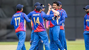 Photo: X/CricketNep : Nepal have now won three out of their last four games in ICC Cricket World Cup League Two.