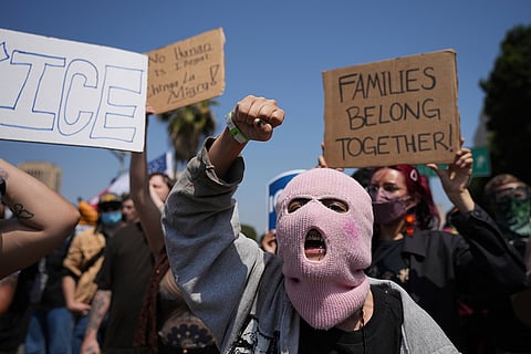 Immigration Protest Los Angeles