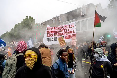 Deportation Protest Los Angeles