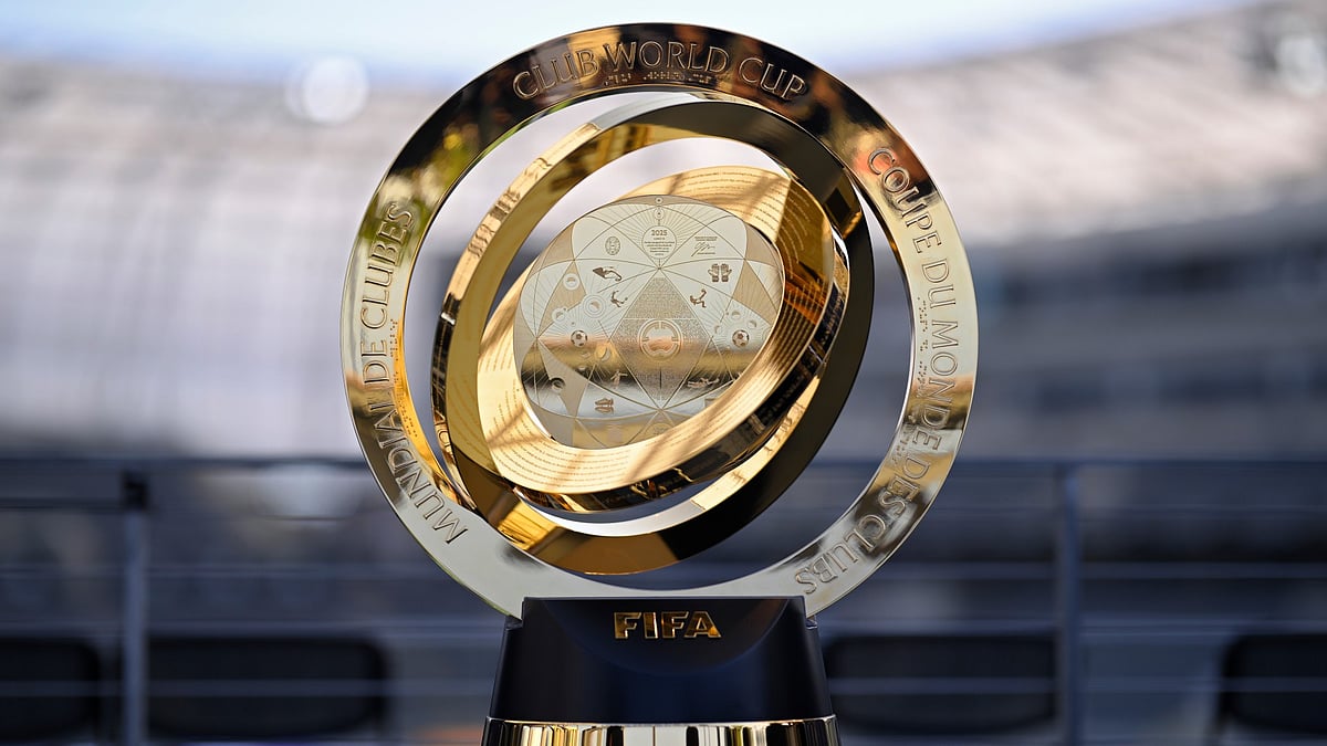 The Club World Cup trophy