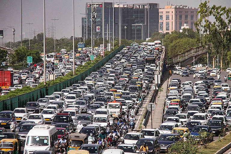 Delhi Traffic Curbs - File photo