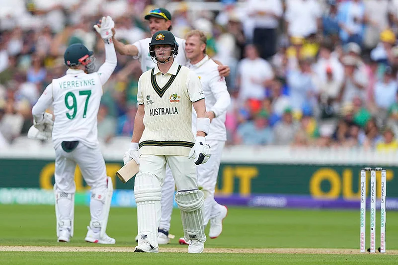 AUS vs SA ICC World Test Championship Cricket Final day 1 at Lords: Steve Smith