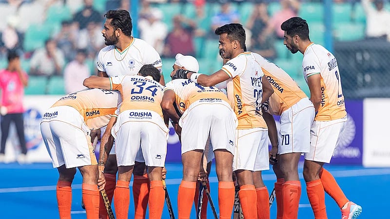 Photo: Hockey India : India entered this game on the back of successive defeats to hosts Netherlands in the FIH Pro League.