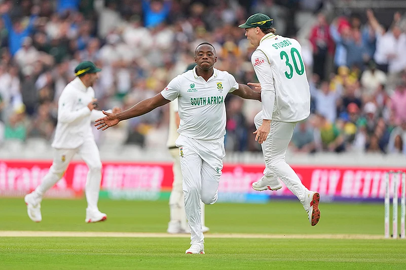 AUS vs SA ICC World Test Championship Cricket Final day 1 at Lords: Kagiso Rabada