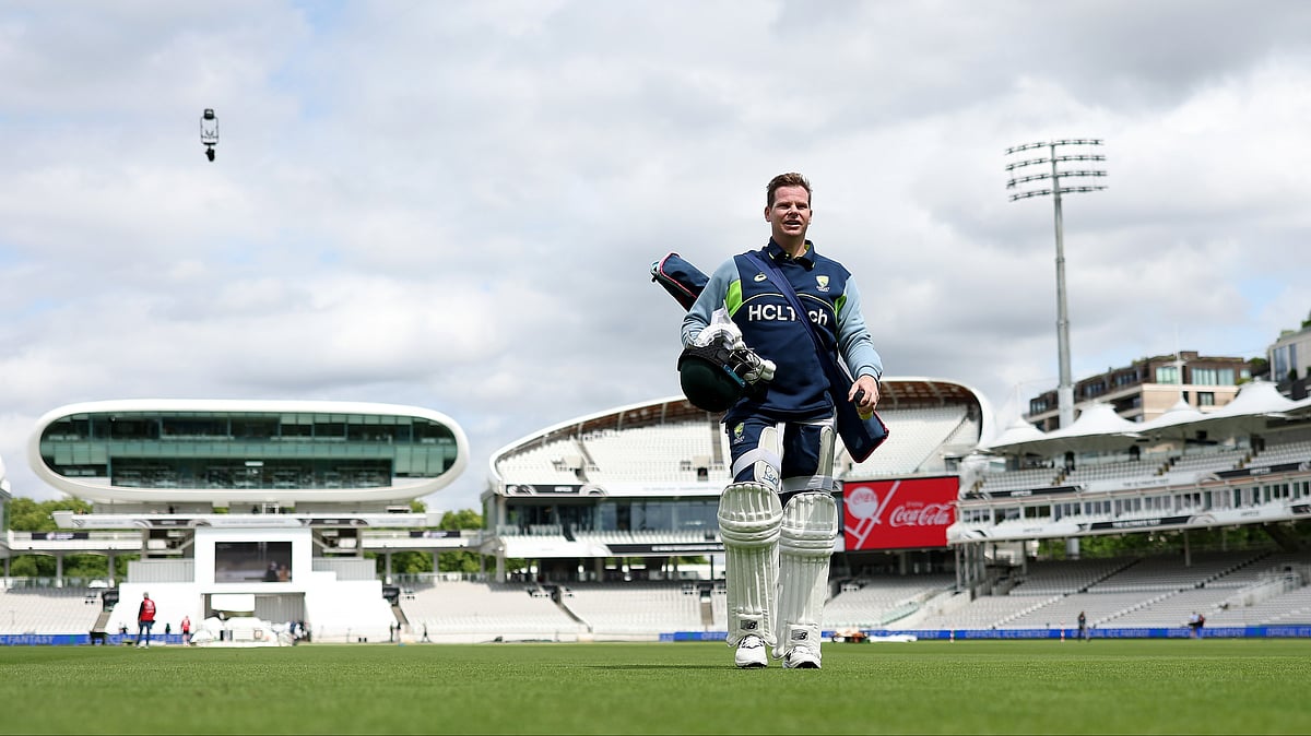 Steve Smith ahead of the WTC 2025 final. - X/ICC