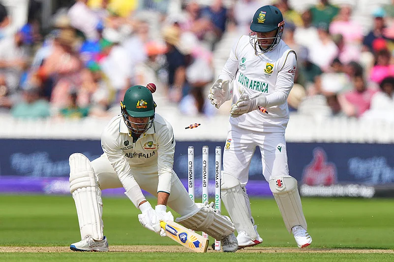 AUS vs SA ICC World Test Championship Cricket Final day 1 at Lords:  Alex Carey