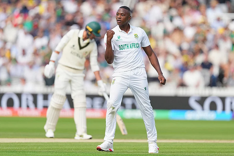 AUS vs SA ICC World Test Championship Cricket Final day 1 at Lords: Kagiso Rabada