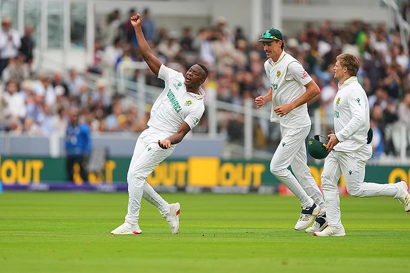 AUS vs SA ICC World Test Championship Cricket Final day 1 at Lords: Kagiso Rabada