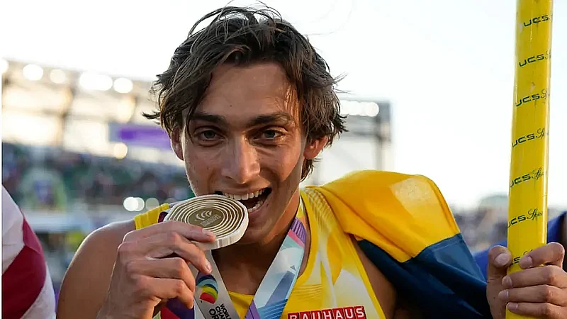 Armand Duplantis file photo