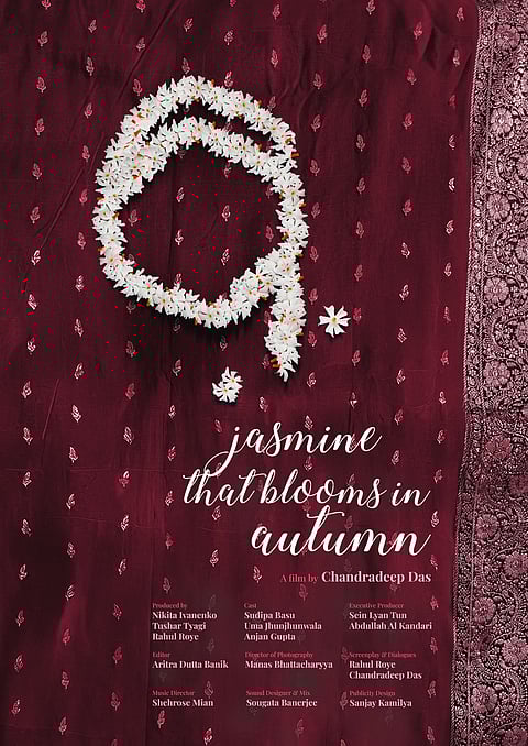 Jasmine That Blooms in Autumn Poster