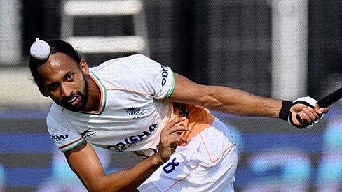 X | Hockey India  : A glimpse from the India vs Argentina, FIH Pro League 2024-25. 