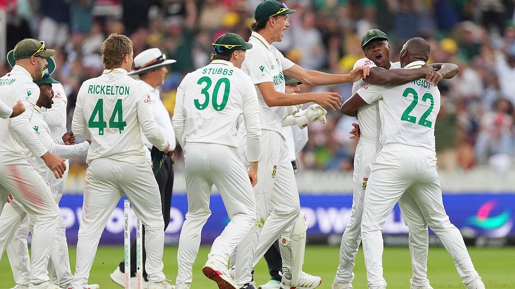 ICC WTC Final 2025 Day 2, SA vs AUS Highlights: Australia take on South Africa at Lord's. - AP