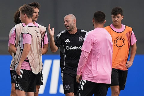 Inter Miami head coach Javier Mascherano