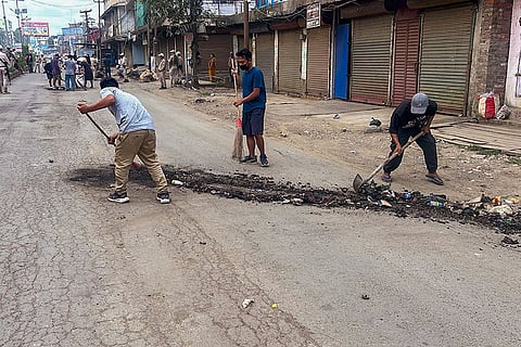 Manipur Police's unique approach for protest management