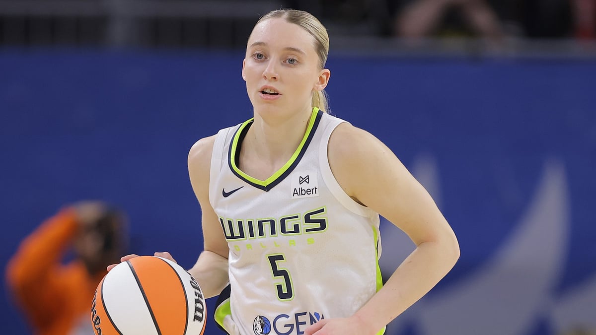 Dallas Wings guard Paige Bueckers.