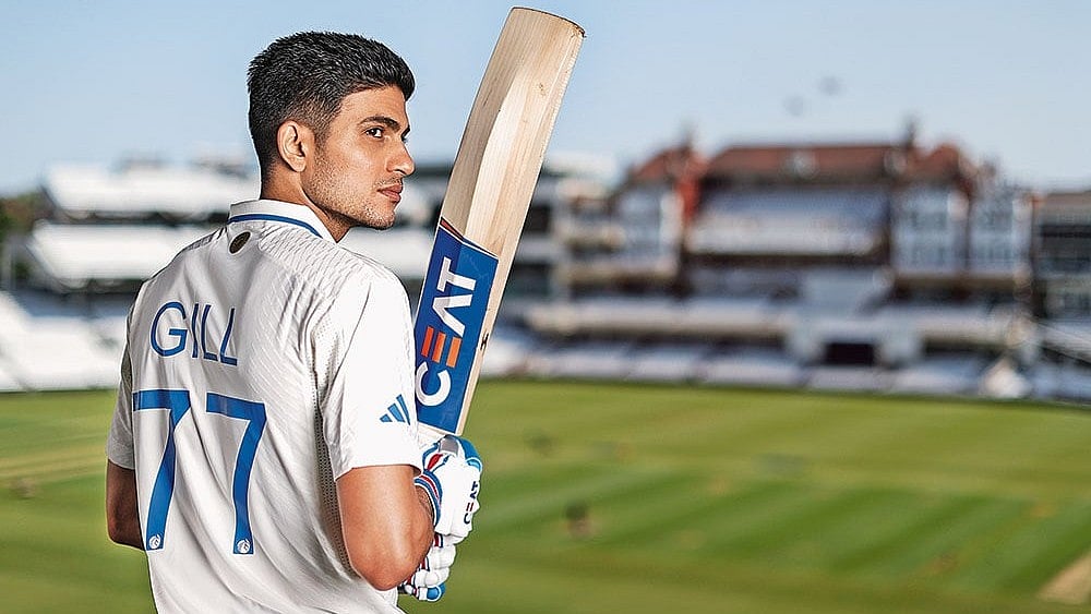 | Photo: Getty Images : Strike a Pose: Shubman Gill at the ICC World Test Championship at the Oval on June 4, 2023, in London