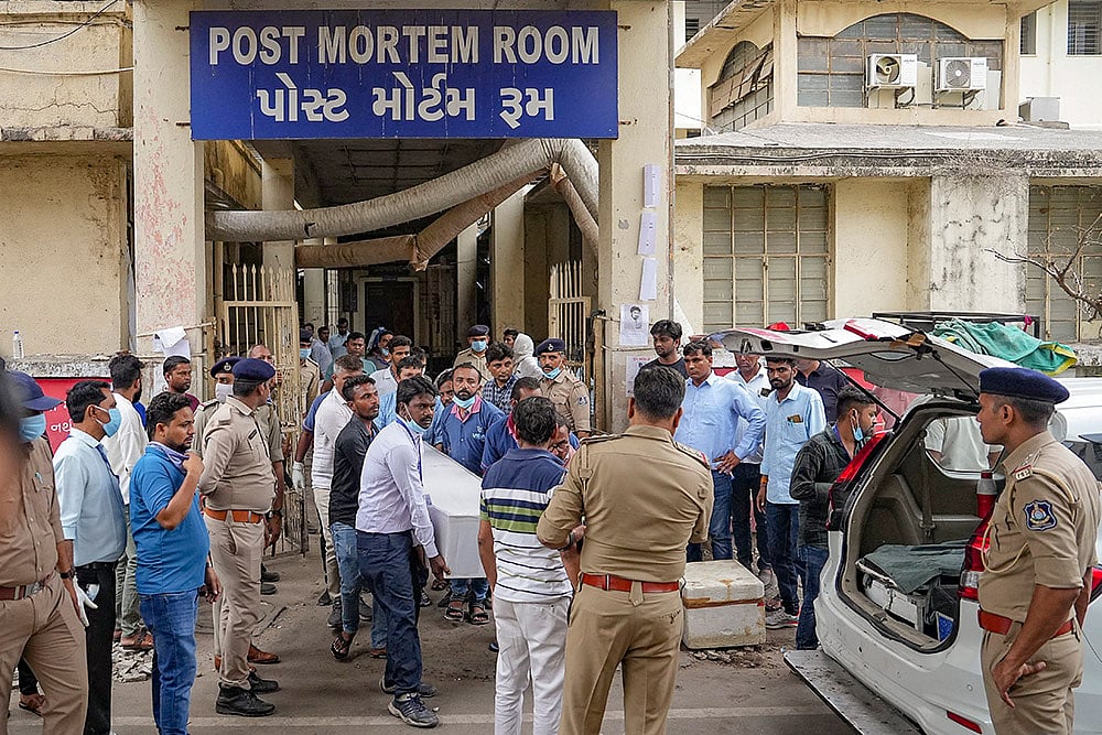 | Photo: PTI/Kunal Patil : Ahmadabad Plane Crash