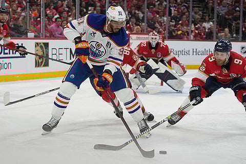 Stanley Cup Panthers Oilers Hockey