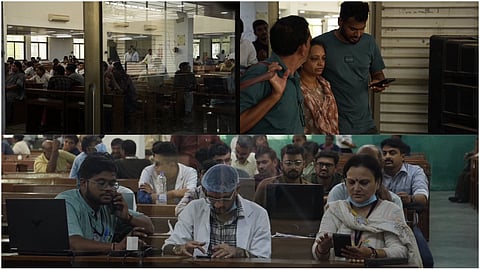 DNA sample collection underway at testing centre in Ahmedabad