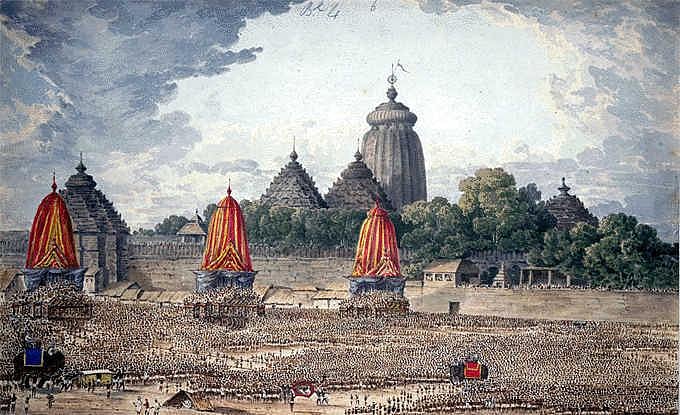 A picture of Jagannath Rath Yatra
