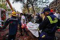 Saurabh Sirohiya/NurPhoto via Getty Images) : An Air India Boeing 787-8 Dreamliner, with 232 passengers and 10 crew members and pilots on board, had crashed shortly after taking off from Ahmedabad airport.