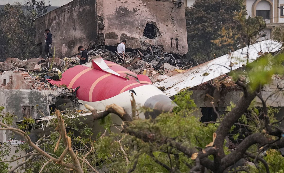 File Photo  : Ahmedabad Air Crash of 12th June: AAIB Preliminary investigation report submitted to Ministry