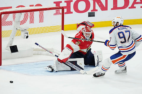 NHL hockey Stanley Cup: Florida Panthers vs Edmonton Oilers