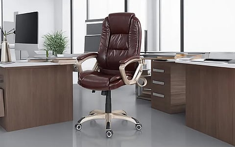 Texas American Leatherette Office Chair