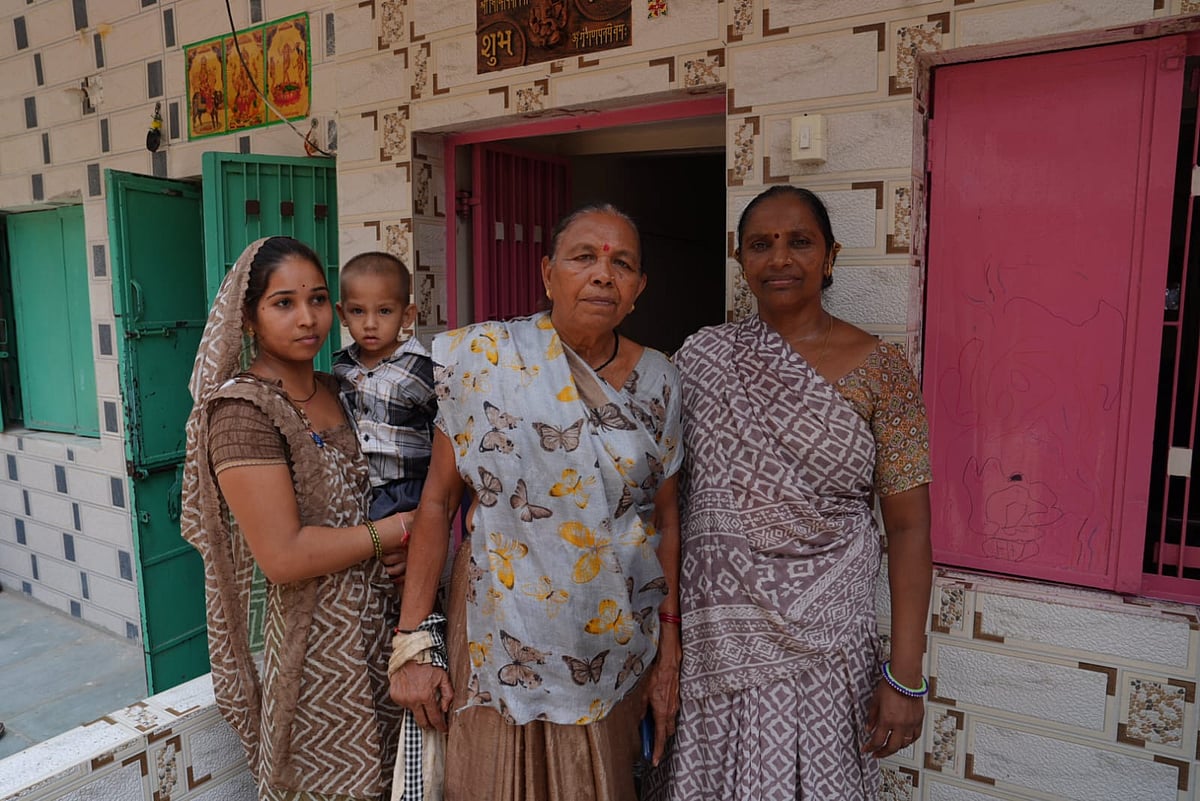 Family of victims are desperately searching for their loved ones post Ahmedabad plane crash - Dinesh Parab