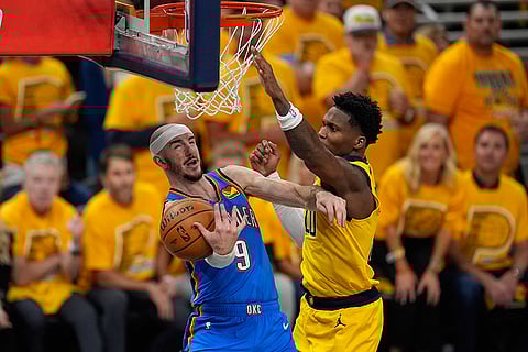 NBA Basketball: Indiana Pacers vs Oklahoma City Thunder