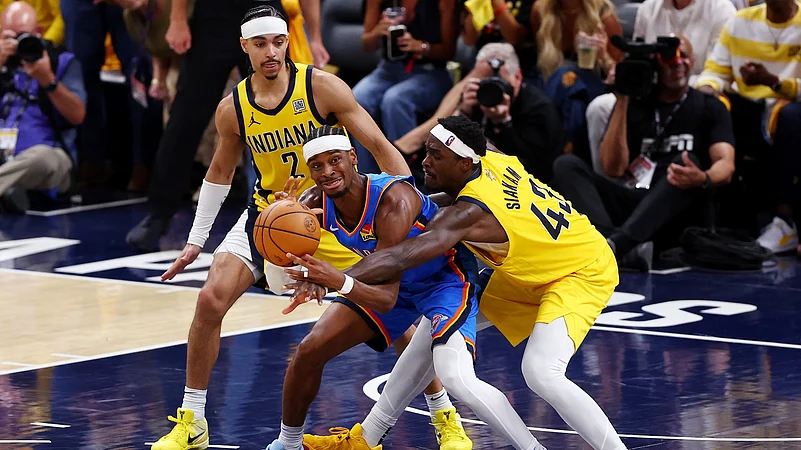 Indiana Pacers Vs Oklahoma City Thunder NBA Finals 2025 Game 4 Shai Gilgeous-Alexander