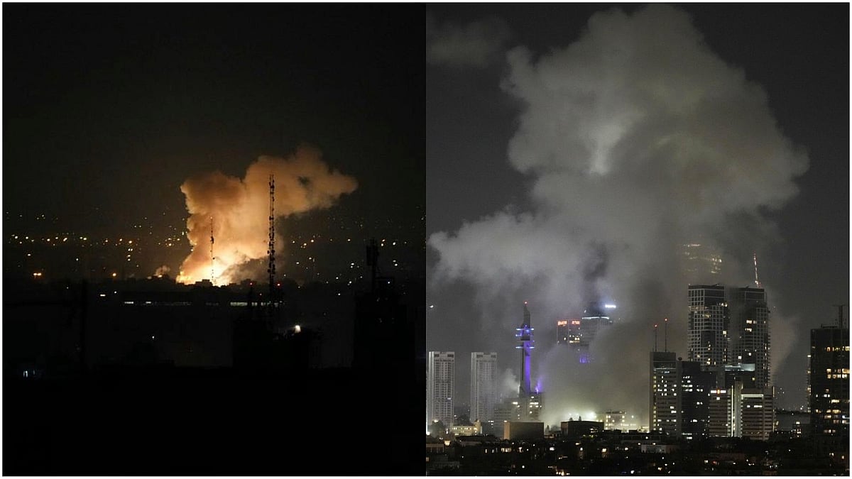 AP : West Asia Tensions: Israeli air strikes hit building in Tehran