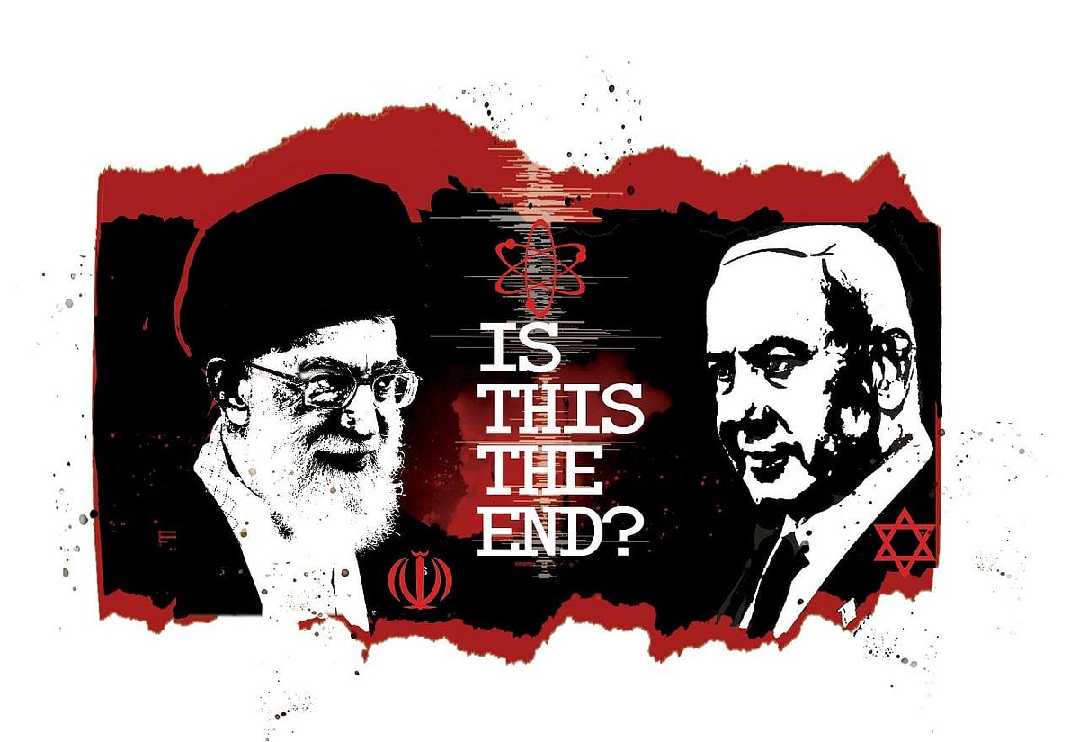 Illustration: Saahil : Iran-Israel: is this the end?