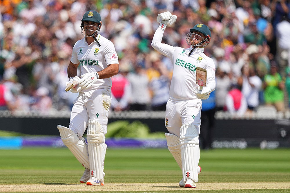 Photo: AP/Kirsty Wigglesworth : World Test Championship Final : Australia vs South Africa