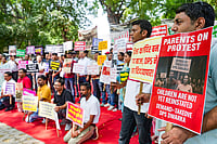 Rethinking Parental Protest In Delhi’s Private Schools PTI/Manvender Vashist Lav : Parents protest over Private school fee hike