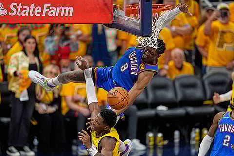 NBA: Indiana Pacers vs Oklahoma City Thunder