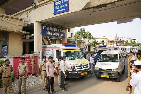 AI plane crash: Bodies shifted to cold storage