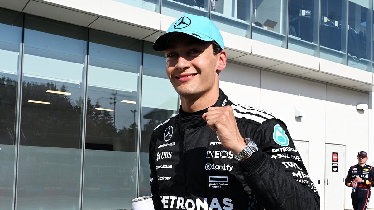 Mercedes' George Russell