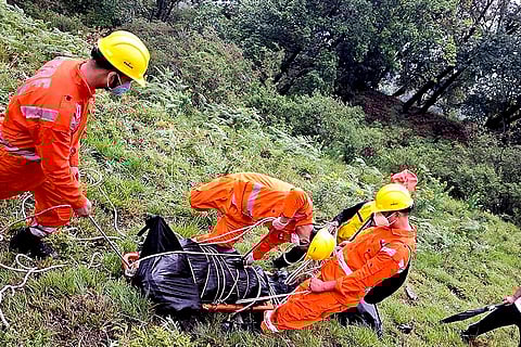 Chopper crash near Kedarnath