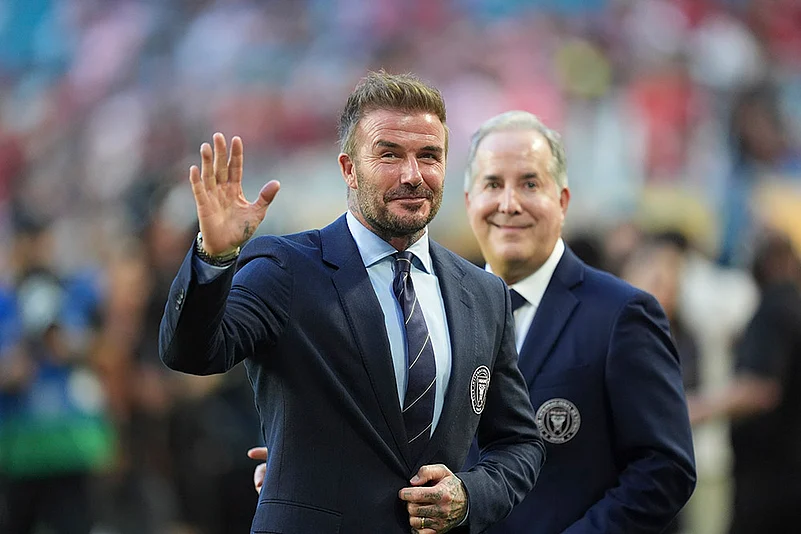 David Beckham Al Ahly Vs Inter Miami FIFA Club World Cup 2025 Hard Rock Stadium AP Photo