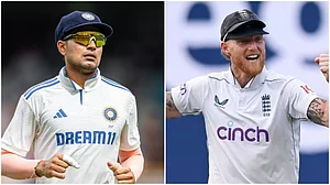 | Photo: AP File photos : Ben Stokes vs Shubman Gill Test records: File photos Shubman Gill and Ben Stokes in Test cricket.