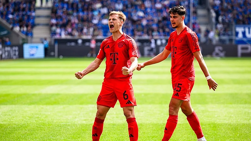 Germany Soccer Bundesliga Hoffenheim vs Bayern Munich: Joshua Kimmich