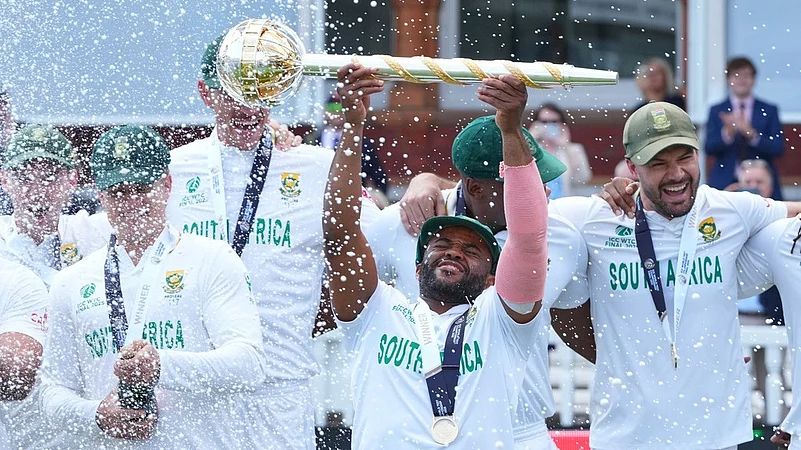 South Africa celebrate WTC title 2025