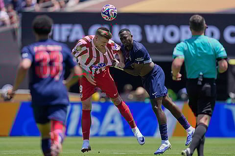 CWC group A soccer match: Paris Saint-Germain vs Atletico Madrid